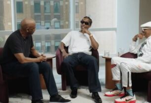 Denzel Washington, A$AP Rocky and Lee Spike at GQ interview