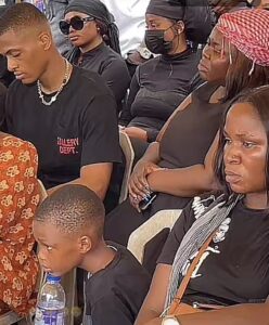 BBnaija's Groovy at the Burial