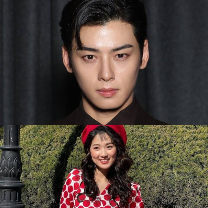 Cha Eunwoo and Kim Hyeyoon