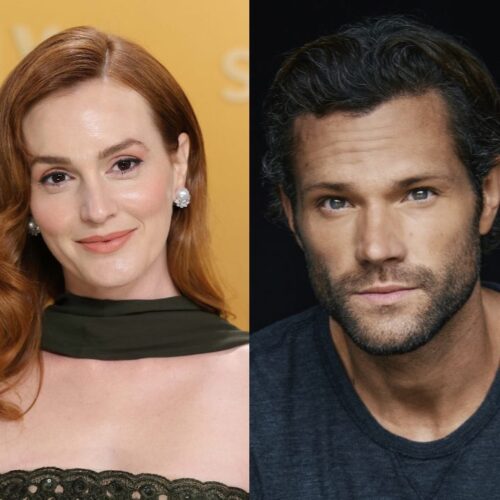 Leighton Meester and Jared Padalecki